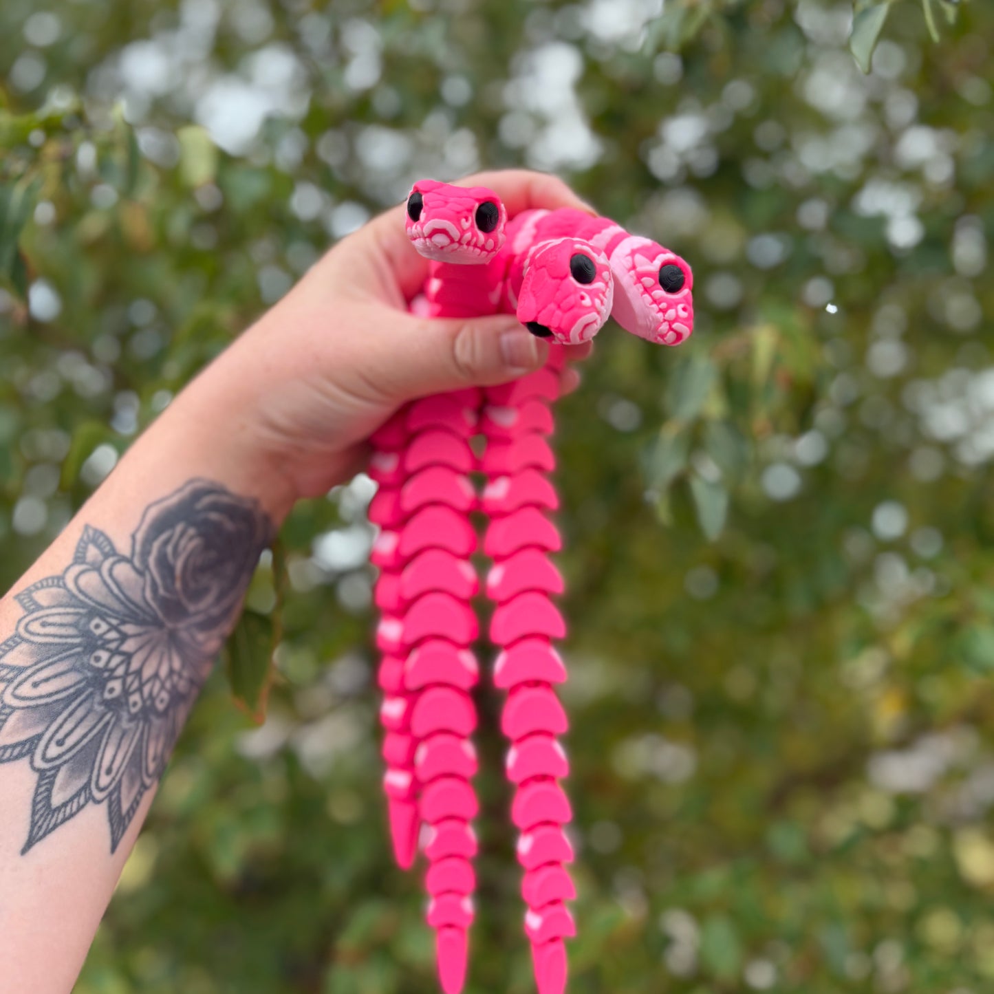 🌸 Introducing the Flexi Pink Sakura Snake 🌸