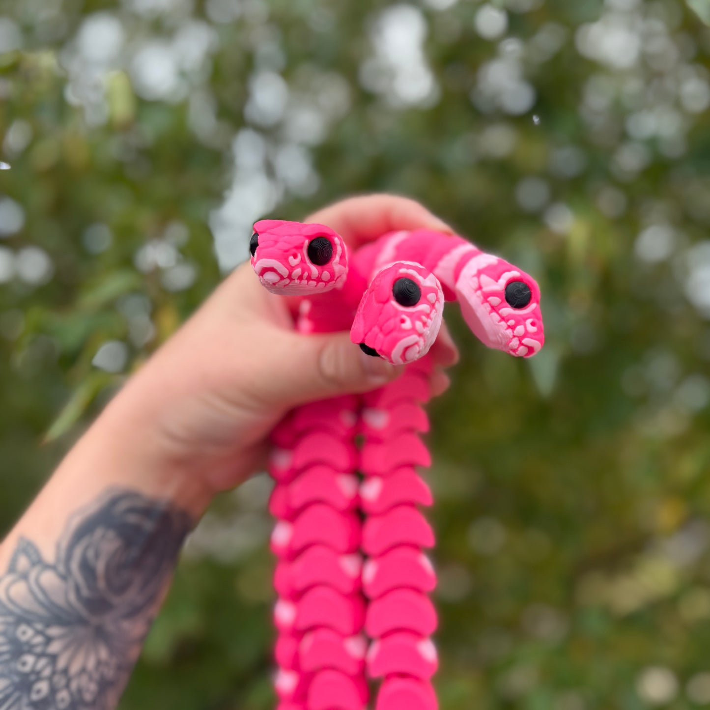 🌸 Introducing the Flexi Pink Sakura Snake 🌸