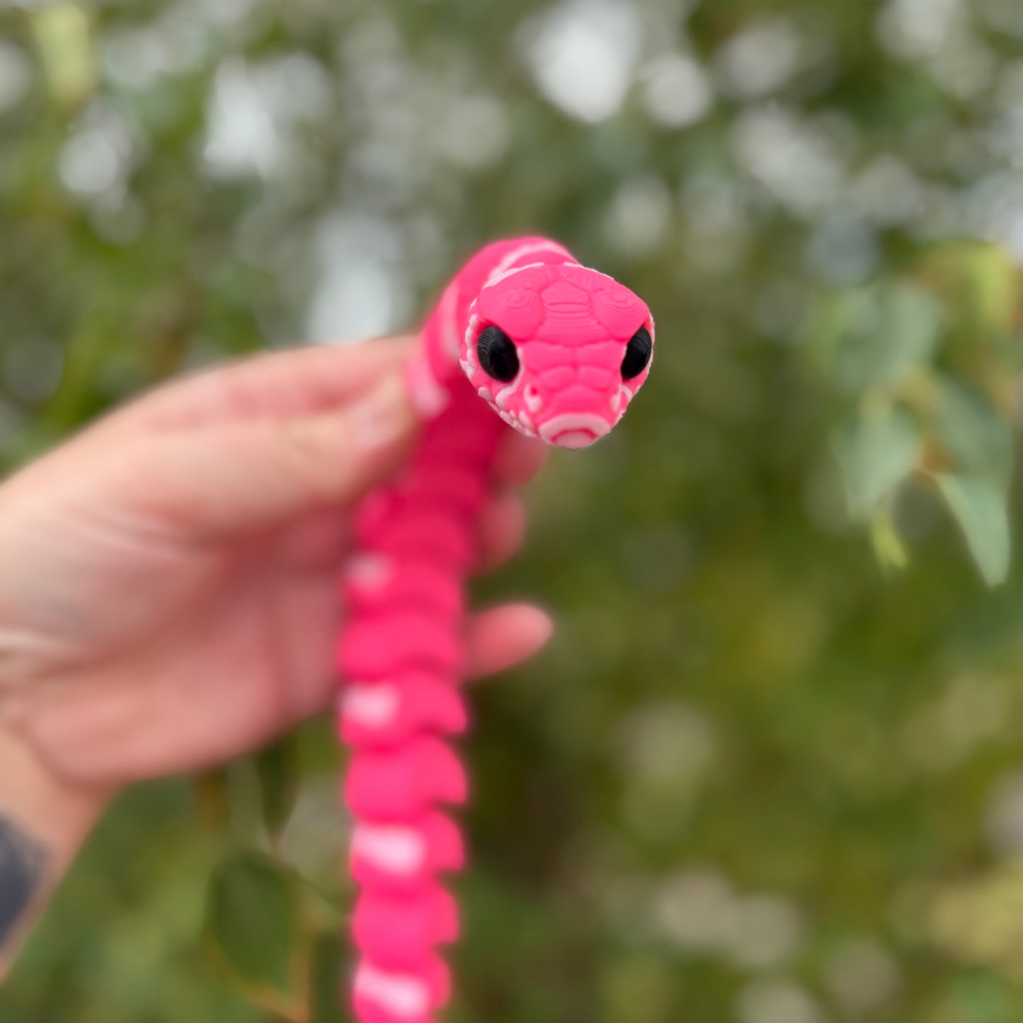 🌸 Introducing the Flexi Pink Sakura Snake 🌸