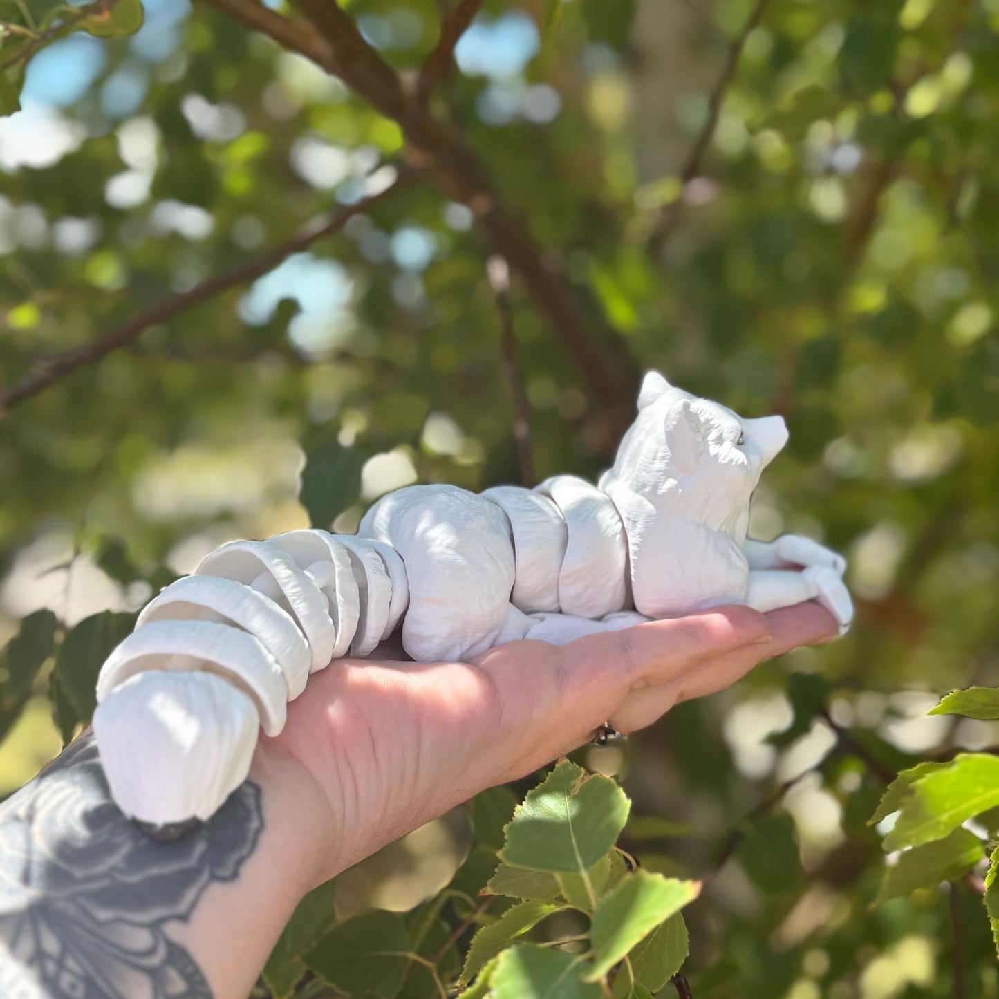 🌟 Introducing the Amazing 3D Printed Arctic Fox Figure! 🌟