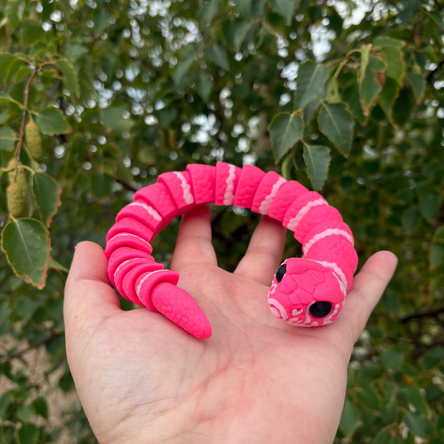 🌸 Introducing the Flexi Pink Sakura Snake 🌸