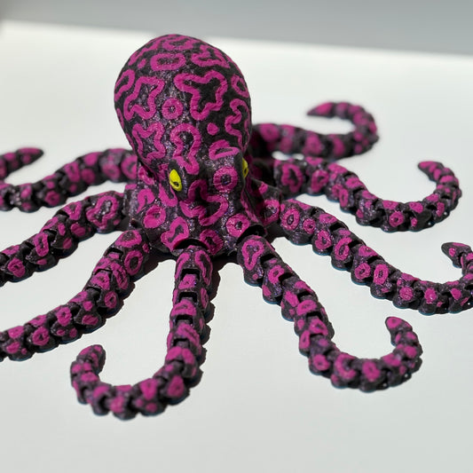 🐙🌊Flexi Octopus – The Perfect Poseable Ocean Wonder! 🌊🐙