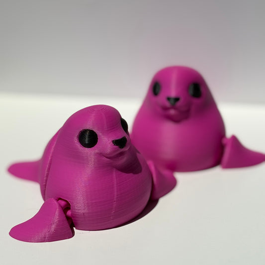 ⭐Introducing the 3D Printed Articulated Seal Pup.⭐