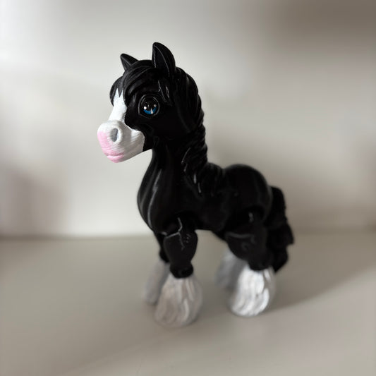 🐴 Introducing Domino the 3D Printed Clydesdale 🐴