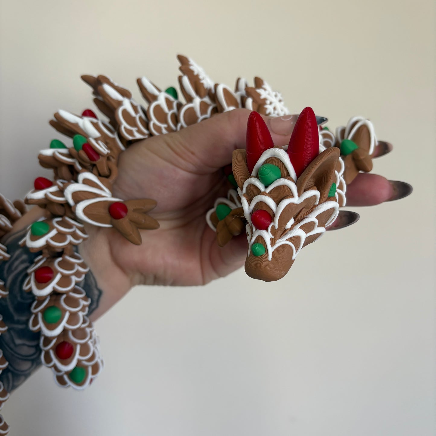 🎄 Introducing the Amazing Gingerbread Dragon - Just in Time for the holidays! 🎄