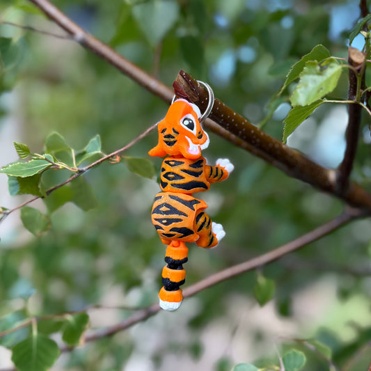 🐯 Baby Tiger Keychain – Fiercely Adorable! 🐯